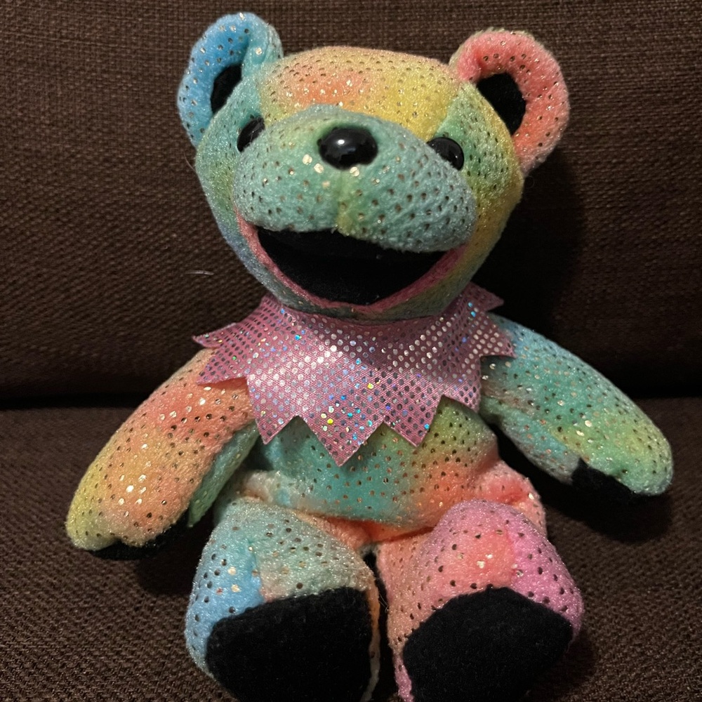 Vegas Grateful Dead Bear Liquid Blue